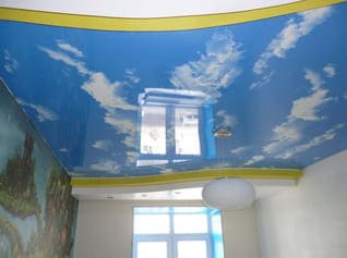 Натяжные потолки в детскую, натяжные потолки для мальчика, Натяжные потолки для девочки